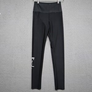 Goldsheep Leggings Womens Small Black Bride Pull On Athletic Compression